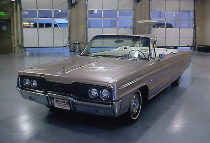 1966 DODGE POLARA CONVERTIBLE - Front 3/4 - 43443