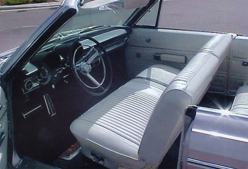 1966 DODGE POLARA CONVERTIBLE - Interior - 43443