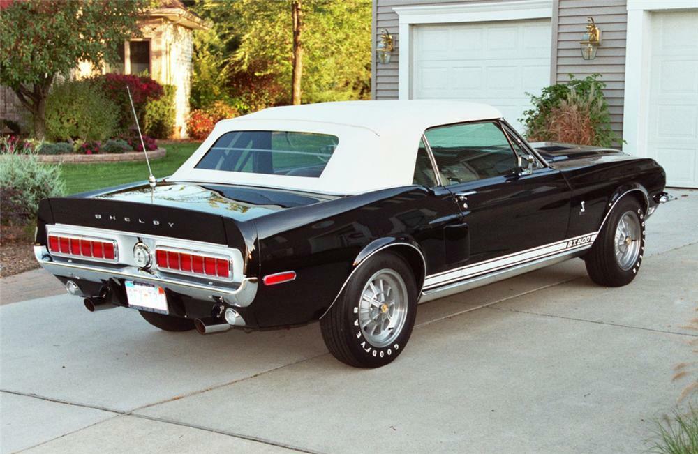 1968 Shelby Gt500 Convertible 43447 Sold At