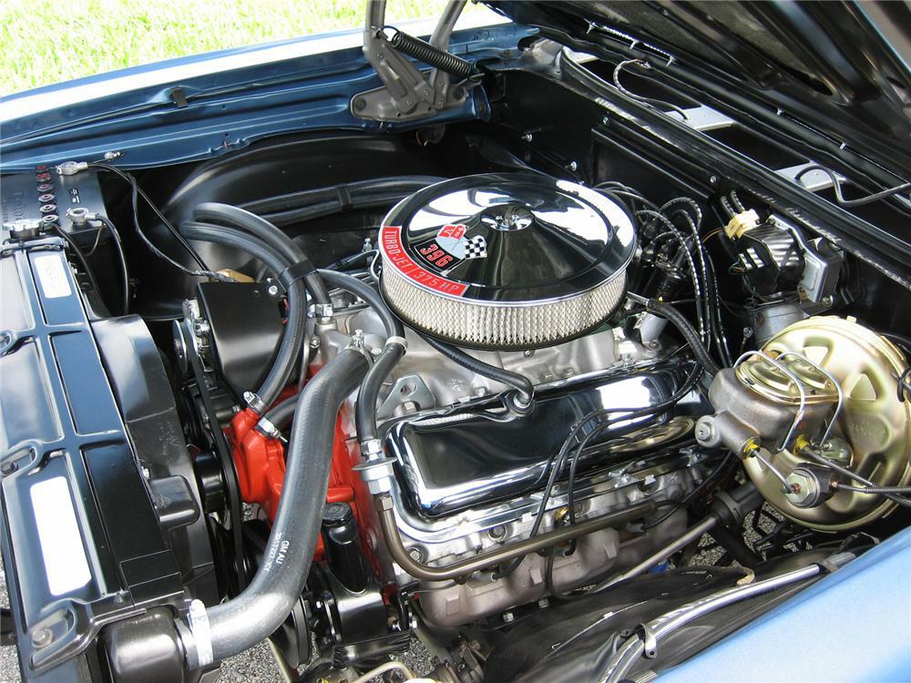 1969 CHEVROLET CHEVELLE L89 CONVERTIBLE - Engine - 43511
