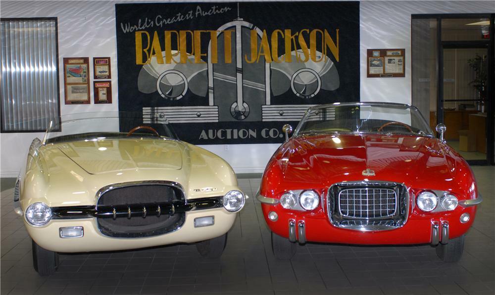 1954 DODGE FIREARROW II CONVERTIBLE CONCEPT CAR - Rear 3/4 - 43645