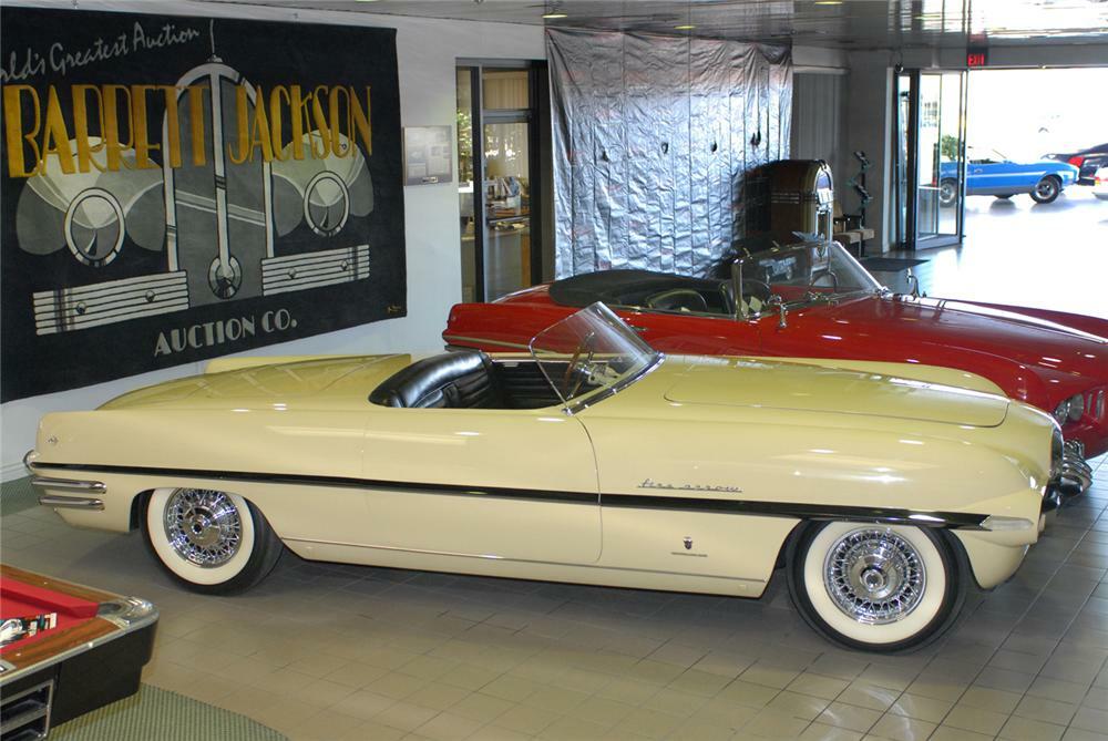 1954 DODGE FIREARROW II CONVERTIBLE CONCEPT CAR - Side Profile - 43645