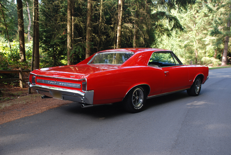 1966 PONTIAC GTO RE-CREATION COUPE - Rear 3/4 - 43650