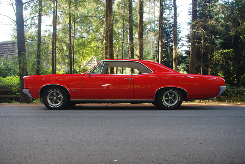 1966 PONTIAC GTO RE-CREATION COUPE - Side Profile - 43650