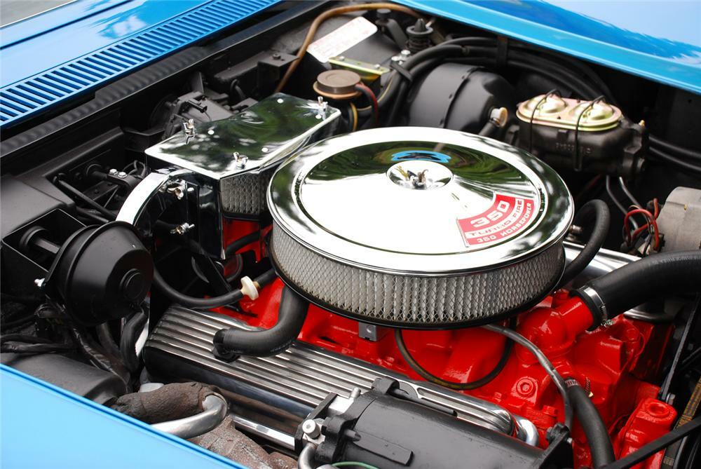 1969 CHEVROLET CORVETTE CONVERTIBLE - Engine - 43666