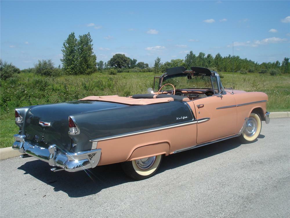 1955 Chevrolet Bel Air 2 Door Convertible