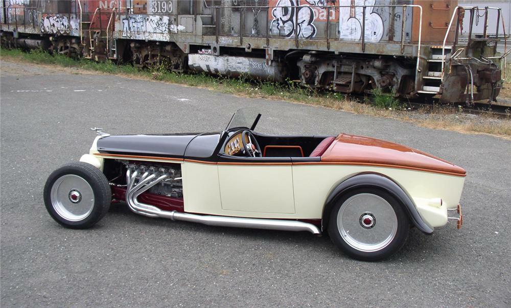 1926 PACKARD CUSTOM BOATTAIL SPEEDSTER - Side Profile - 43897