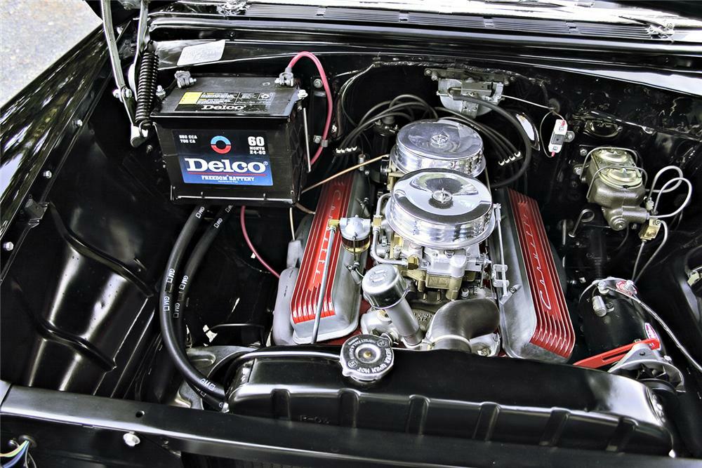 1956 CHEVROLET 210 2 DOOR STATION WAGON - Engine - 43925
