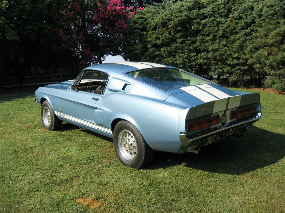 1967 SHELBY GT500 FASTBACK - Rear 3/4 - 44077