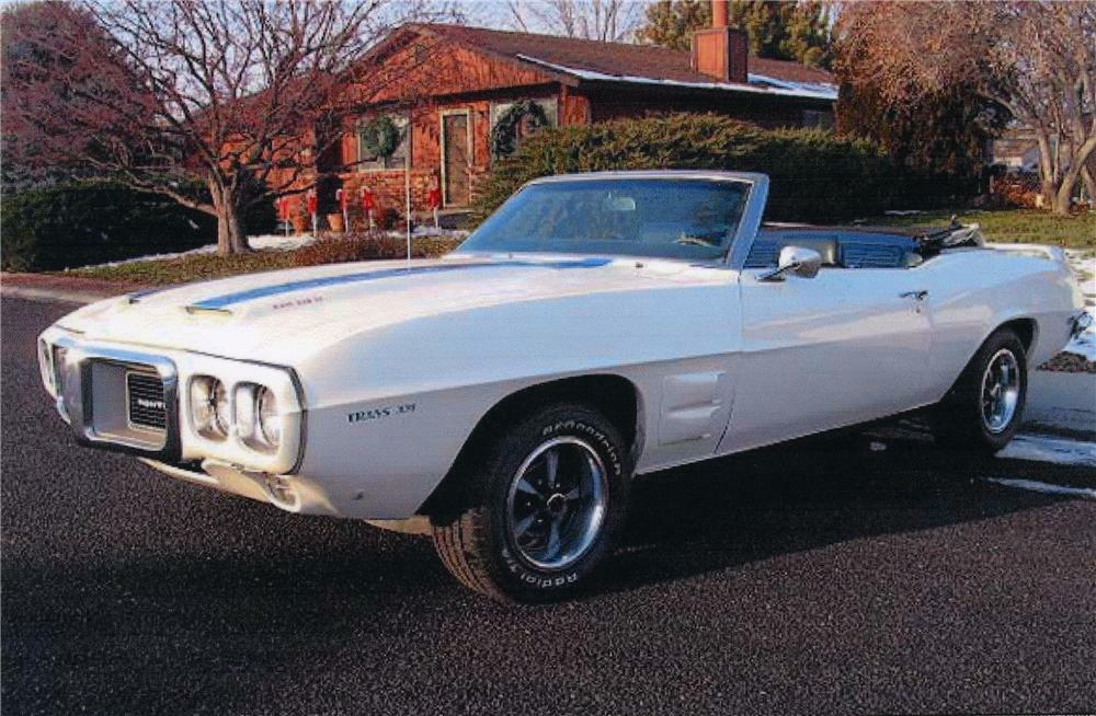1969 PONTIAC TRANS AM CONVERTIBLE RE-CREATION - Front 3/4 - 44094