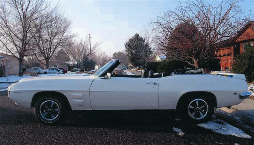 1969 PONTIAC TRANS AM CONVERTIBLE RE-CREATION - Side Profile - 44094