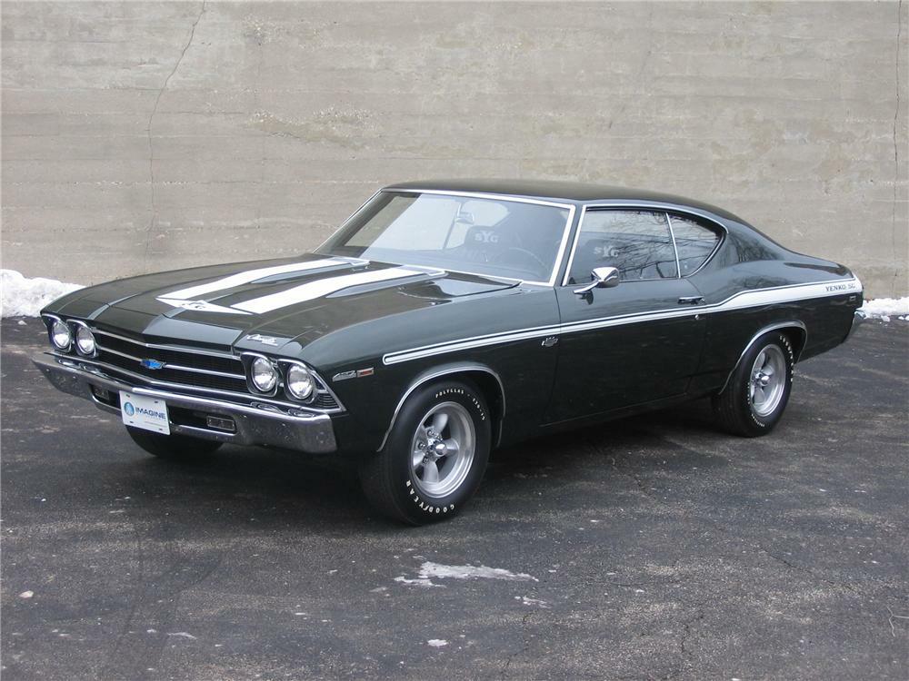  CHEVROLET YENKO CHEVELLE PUERTA TECHO RÍGIDO -
