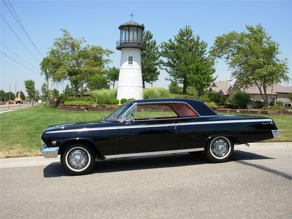 1962 CHEVROLET IMPALA SS 2 DOOR HARDTOP - Side Profile - 44162
