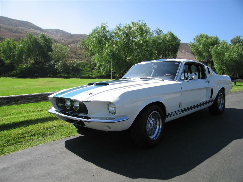 1967 SHELBY GT500 FASTBACK - Front 3/4 - 44221