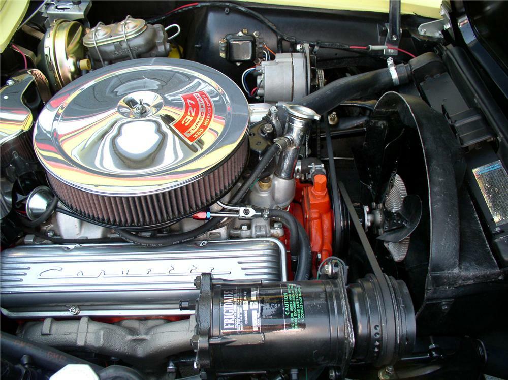 1967 chevrolet corvette 327 coupe engine 44244