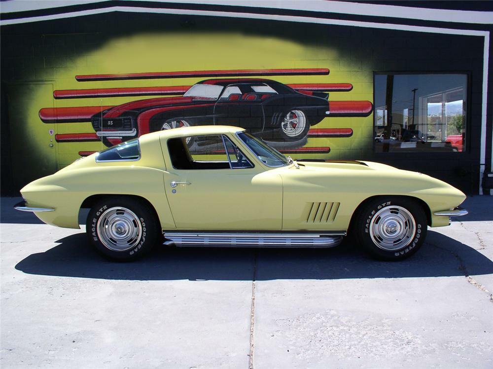 1967 CHEVROLET CORVETTE 327 COUPE - Side Profile - 44244