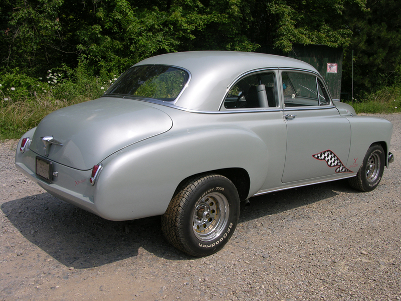 1950 CHEVROLET GASSER CUSTOM COUPE - Rear 3/4 - 44384