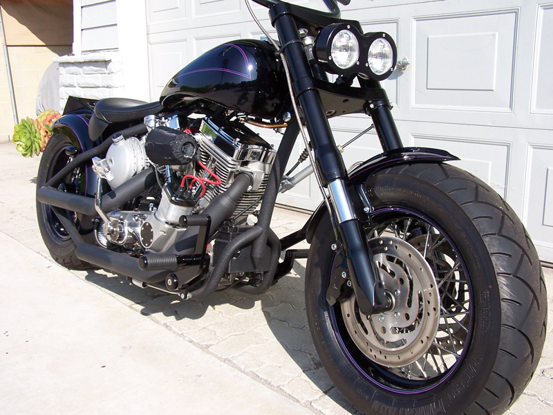 2005 ULTIMA HARDTAIL CHOPPER - Front 3/4 - 44431