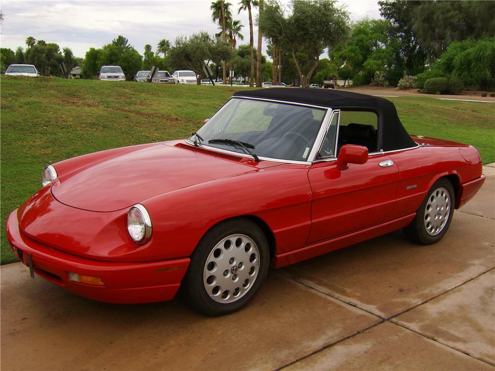 1993 Alfa Romeo Veloce Spider Convertible