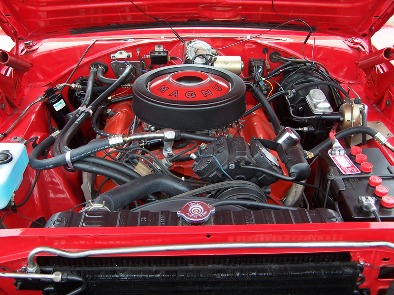 1969 DODGE CHARGER R/T 2 DOOR HARDTOP - Engine - 44477