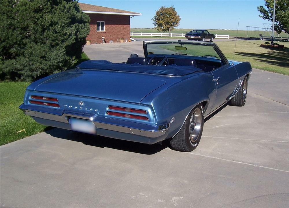 1969 PONTIAC FIREBIRD 350 CONVERTIBLE - Front 3/4 - 44546