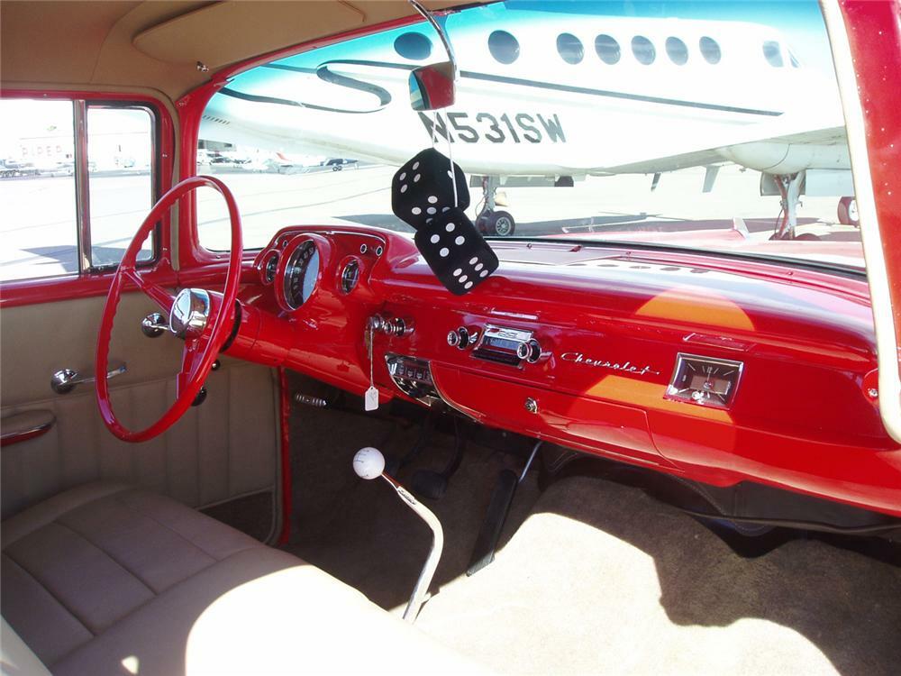 1957 CHEVROLET CUSTOM 2 DOOR SEDAN DELIVERY WAGON - Interior - 44612