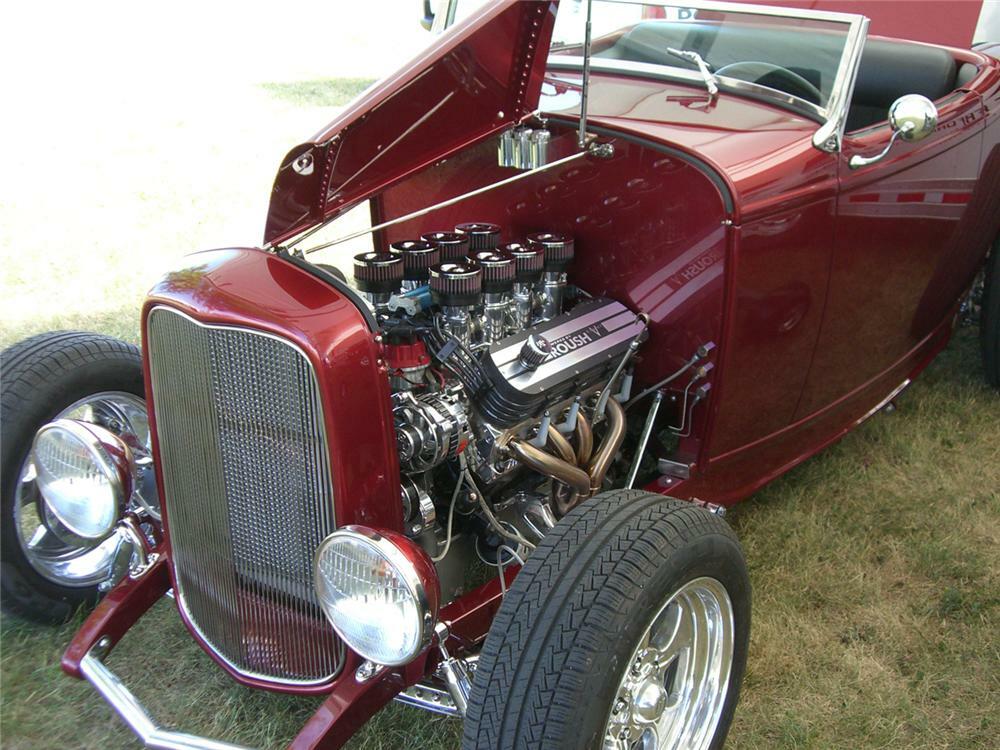 1932 FORD HI-BOY CUSTOM ROUSH ROADSTER - Engine - 44628