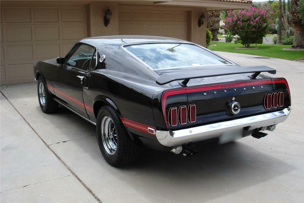 1969 FORD MUSTANG MACH 1 FASTBACK COBRA JET