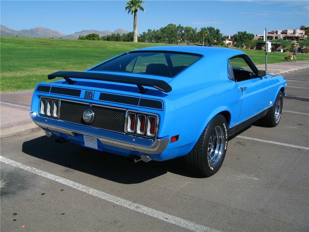 1970 FORD MUSTANG MACH 1 FASTBACK - Front 3/4 - 44692