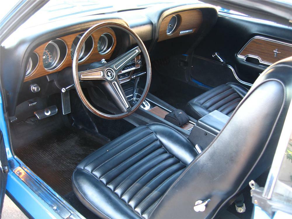 1970 FORD MUSTANG MACH 1 FASTBACK - Interior - 44692