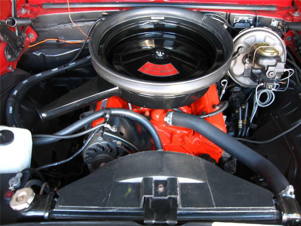 1969 CHEVROLET CAMARO RS/SS CONVERTIBLE - Engine - 44693
