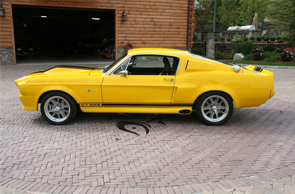 1967 SHELBY GT500 E FASTBACK - Side Profile - 44706