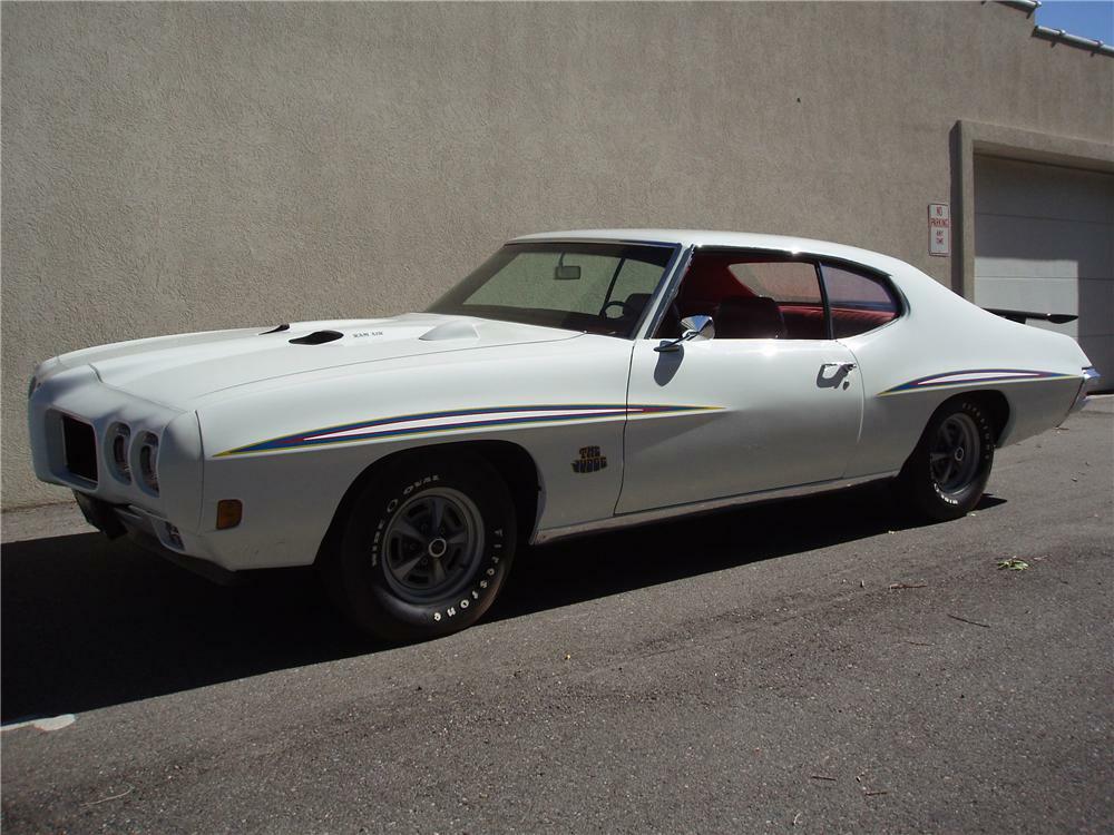 1970 PONTIAC GTO JUDGE 2 DOOR HARDTOP - Front 3/4 - 44855