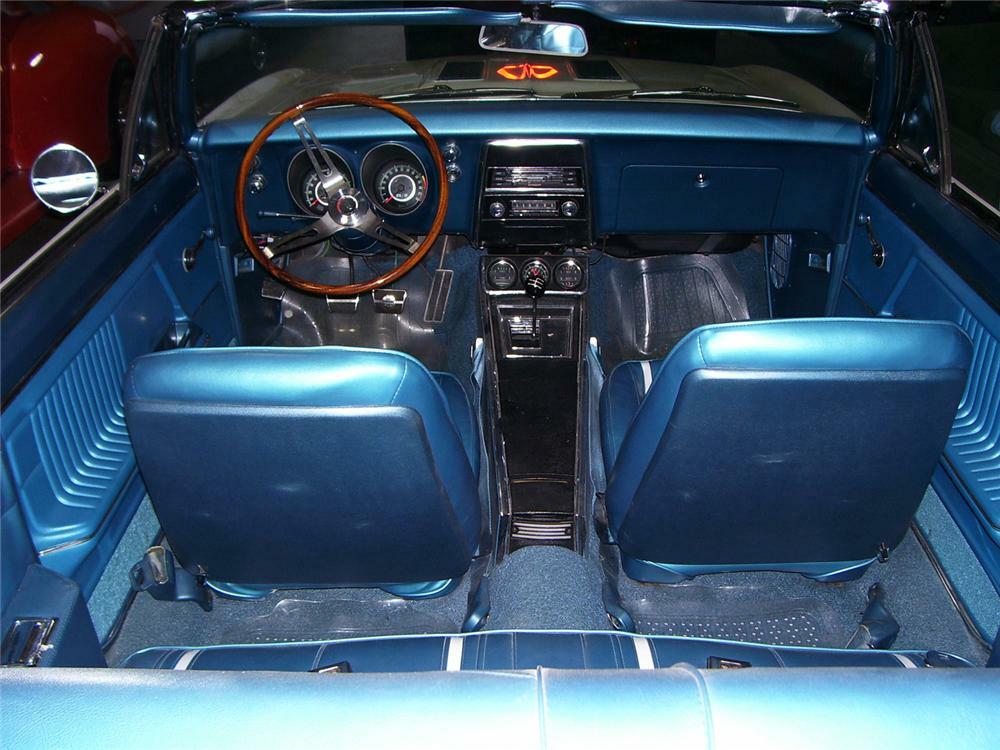 1967 CHEVROLET CAMARO RS/SS PACE CAR CONVERTIBLE - Interior - 44900