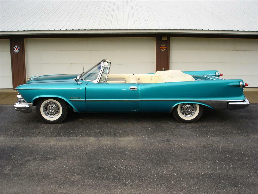 1959 CHRYSLER IMPERIAL CONVERTIBLE - Side Profile - 45032