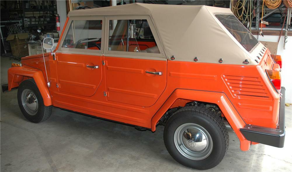 1973 VOLKSWAGEN THING CONVERTIBLE - Front 3/4 - 45291