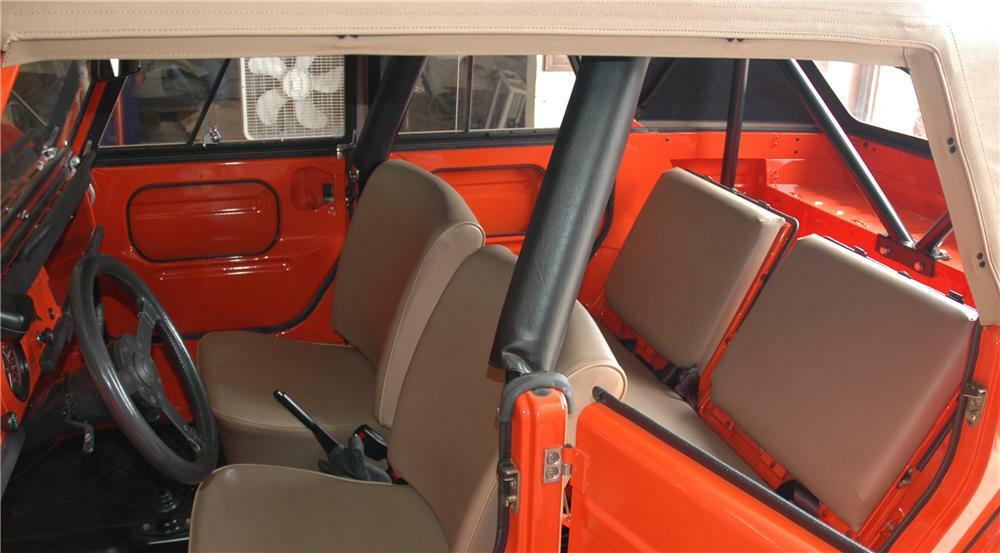 1973 VOLKSWAGEN THING CONVERTIBLE - Interior - 45291