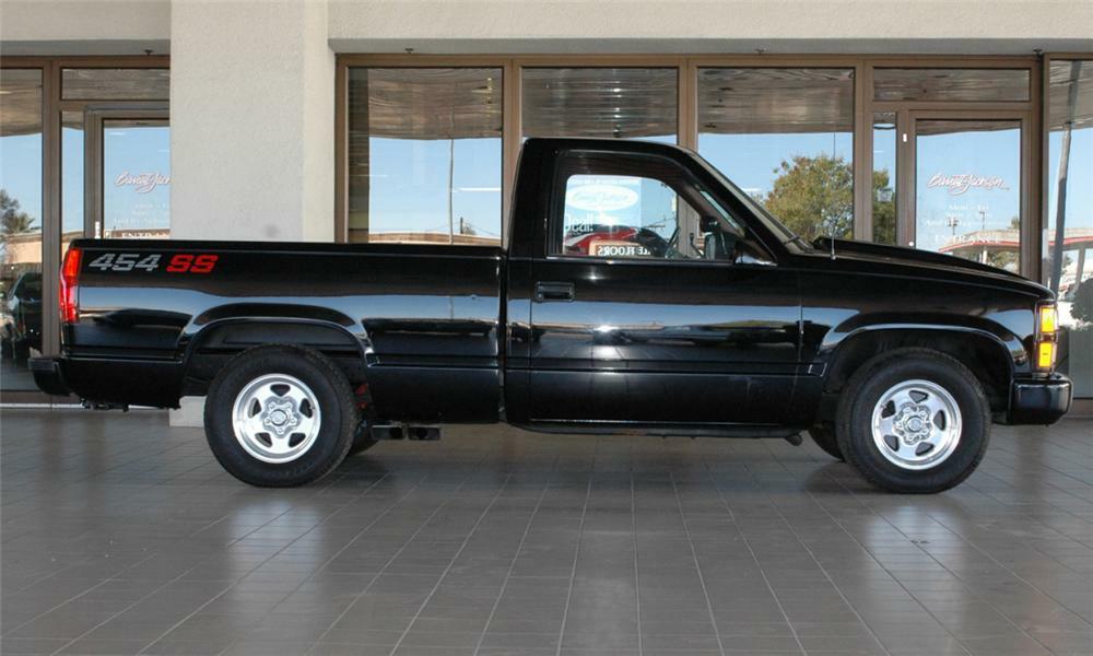 1990 CHEVROLET CUSTOM PICKUP - Side Profile - 45615