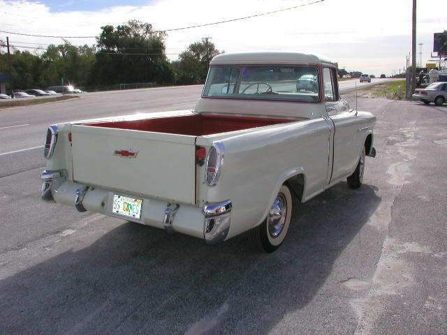 1955 CHEVROLET CAMEO PICKUP - Rear 3/4 - 49009
