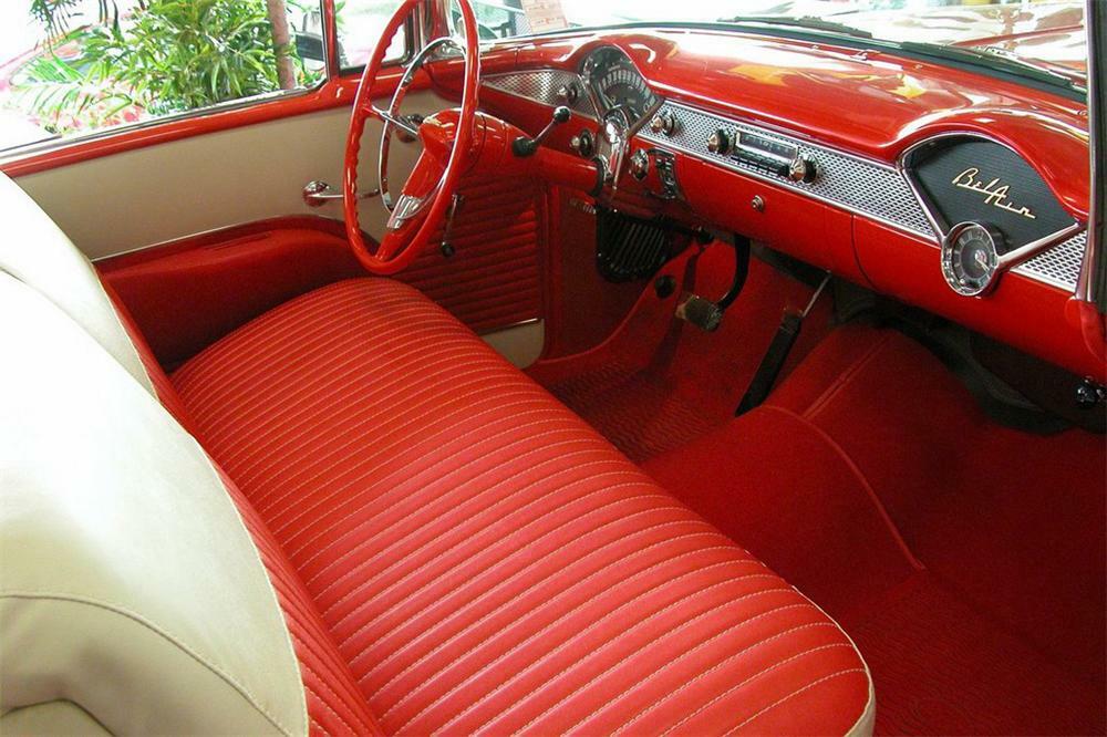 1955 CHEVROLET BEL AIR CONVERTIBLE - Interior - 49229