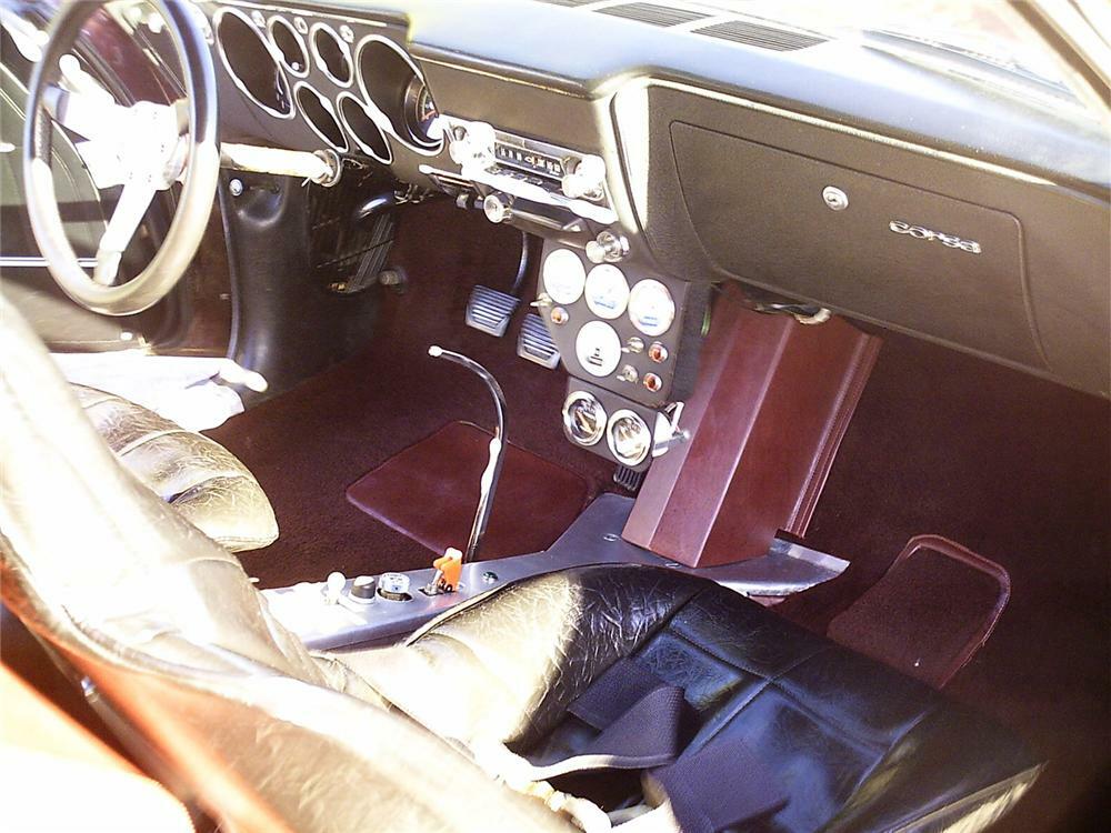 1966 CHEVROLET CORVAIR V-8 COUPE - Interior - 49366