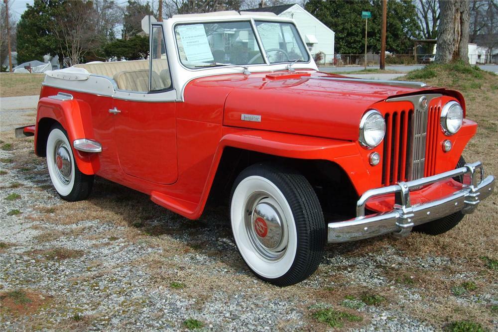 1949 willys overland jeepster convertible