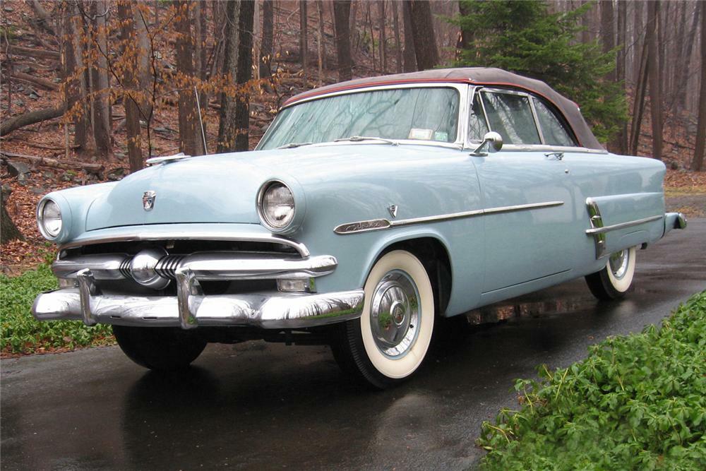 ford crestline sunliner 1953