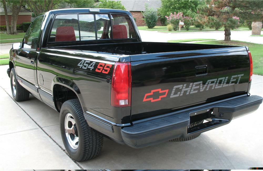 1990 CHEVROLET C1500 PICKUP - Rear 3/4 - 49554