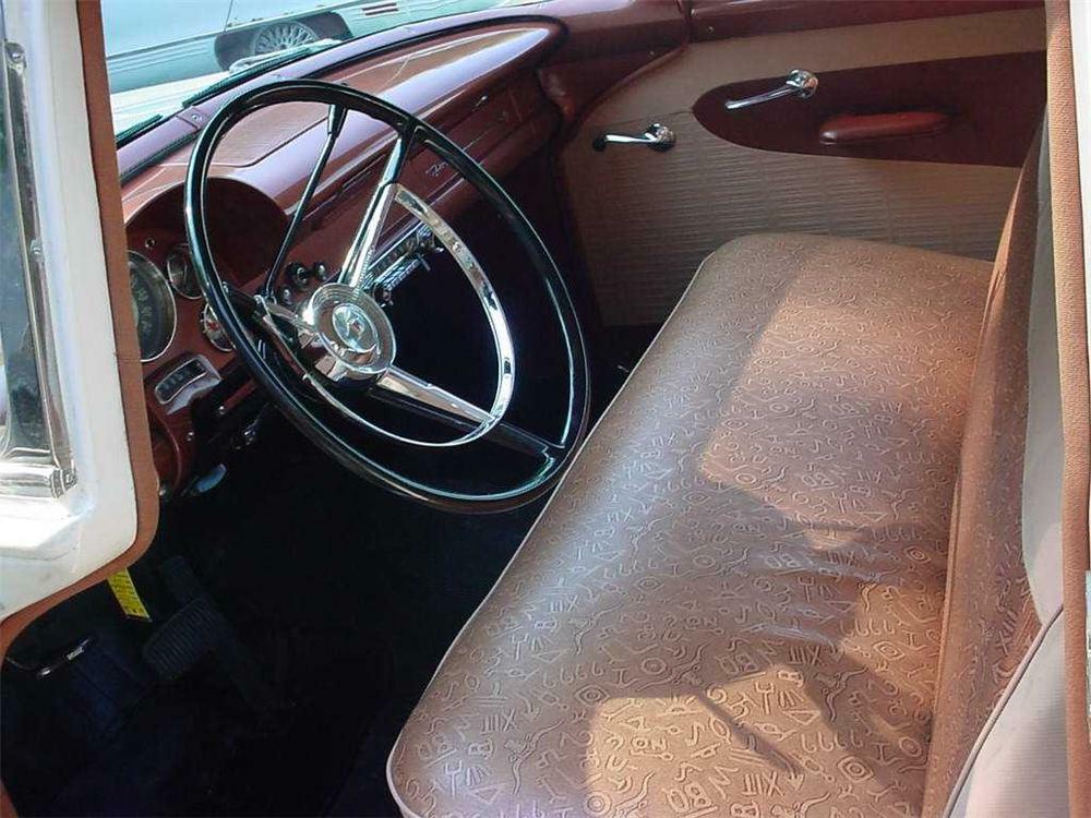 1956 FORD COUNTRY SEDAN STATION WAGON - Interior - 49629