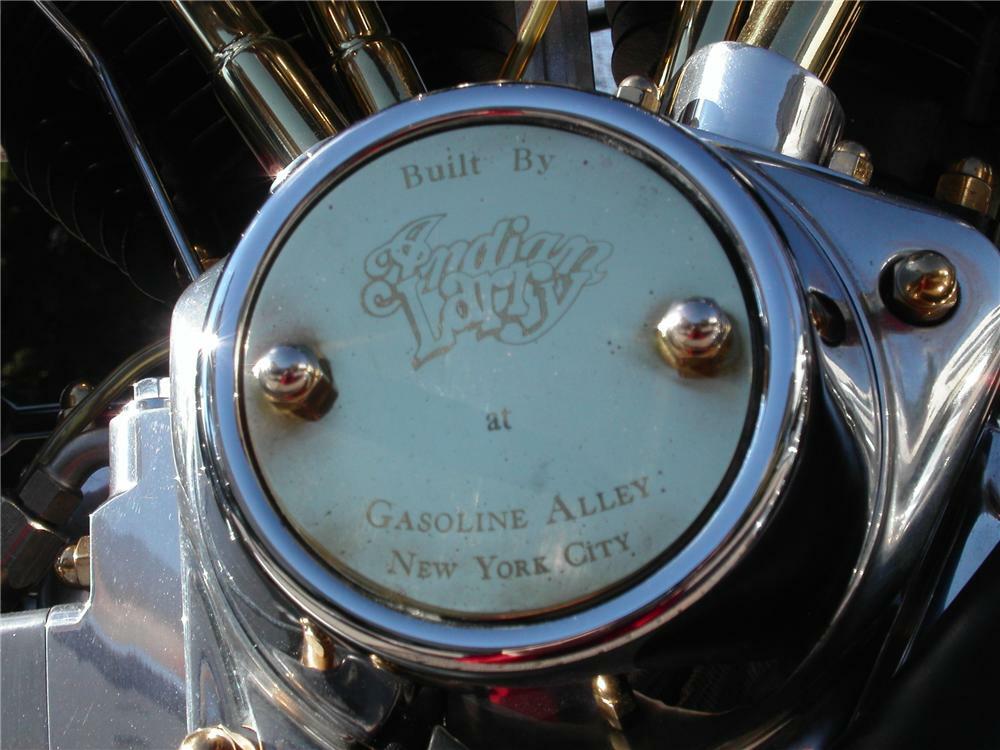 2002 GASOLINE ALLEY CUSTOM S&S SHOVELHEAD INDIAN LARRY MOTORCYCLE - Engine - 49767