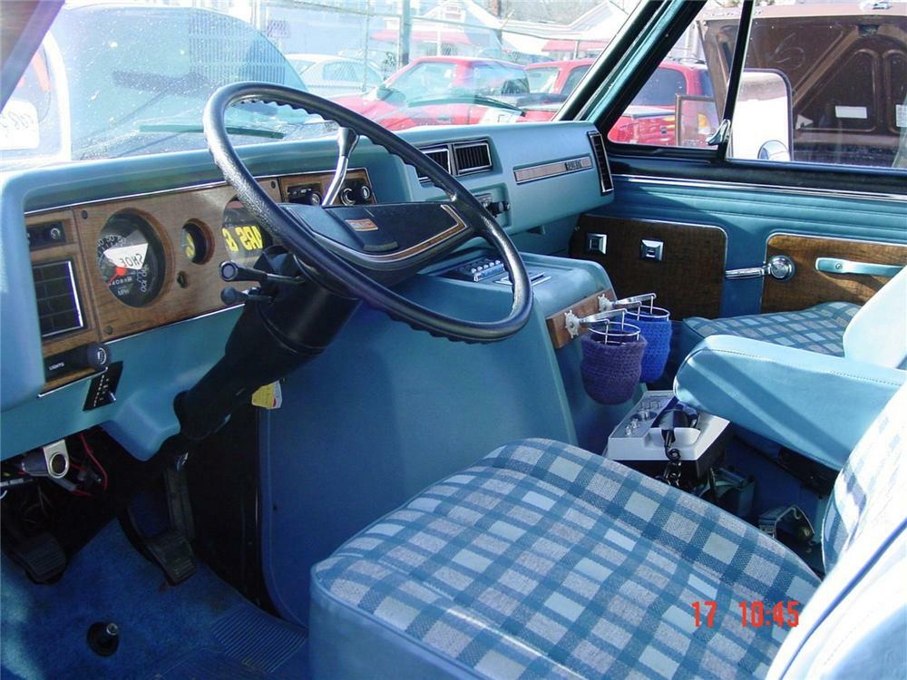 1977 GMC GYPSY VAN - Interior - 49821