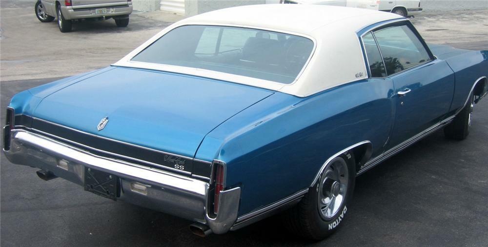 1971 CHEVROLET MONTE CARLO SS 454 - Rear 3/4 - 49850