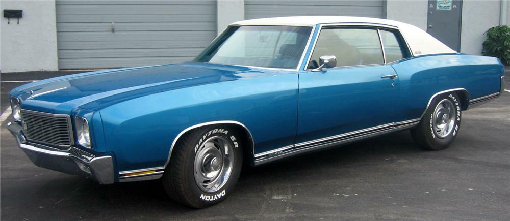 1971 CHEVROLET MONTE CARLO SS 454 - Side Profile - 49850