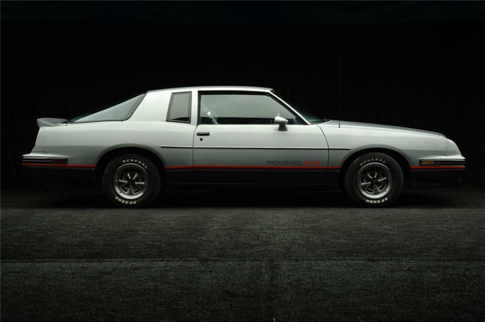 1986 PONTIAC GRAND PRIX AERO COUPE 2+2 - Side Profile - 50517
